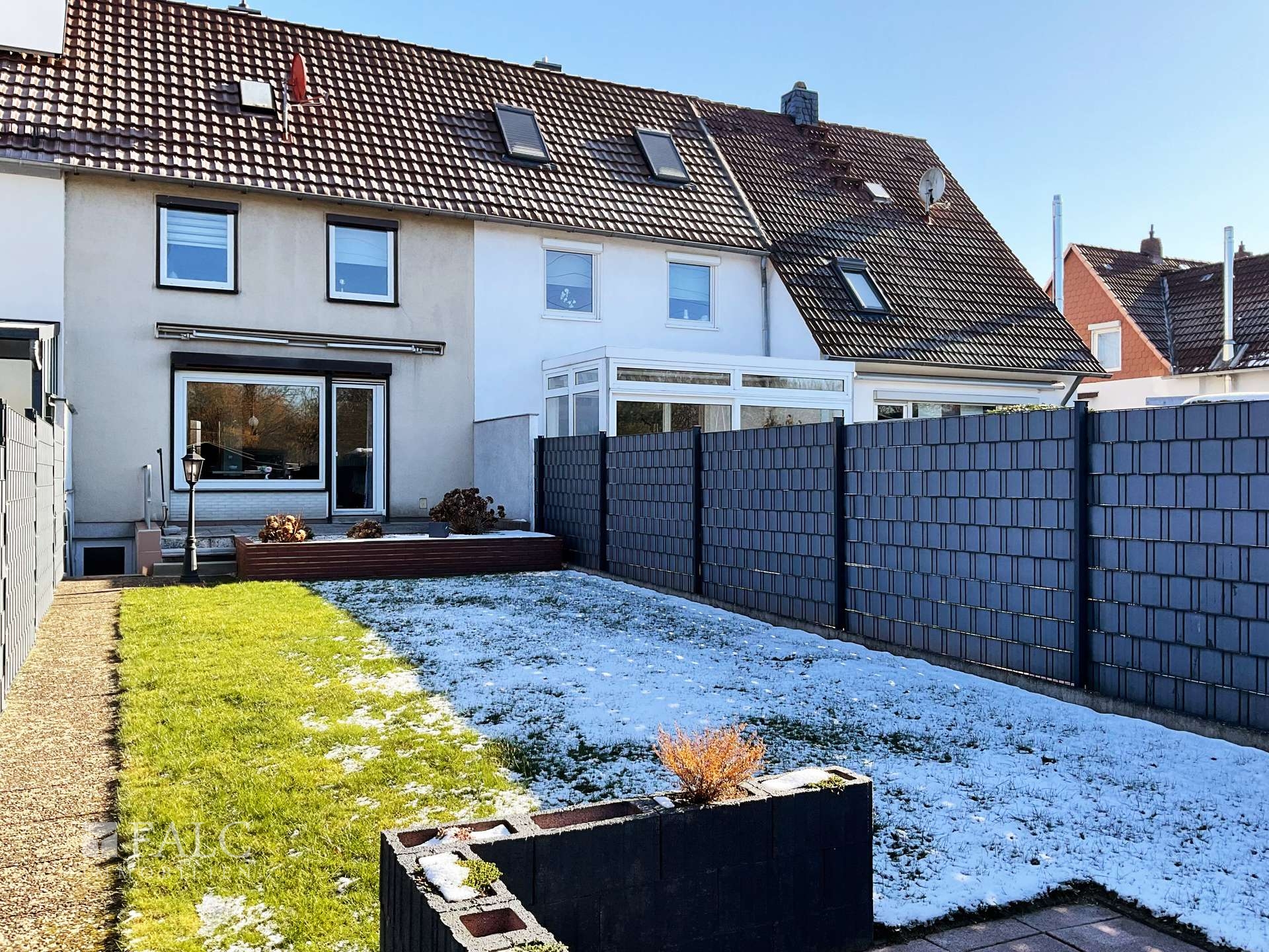 Haus Gartenseite
